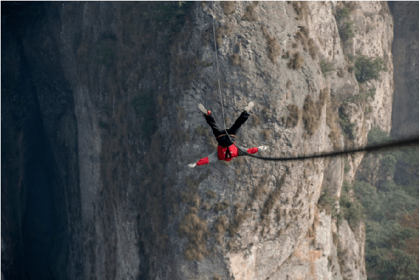 雁荡山飞渡:传承百余年,连莫言都忍不住赞美它_杂技表演