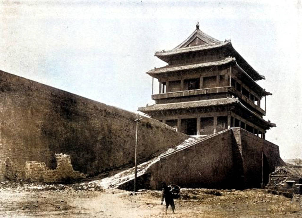 谷建华图说老北京之九"崇文门(上)"_花市