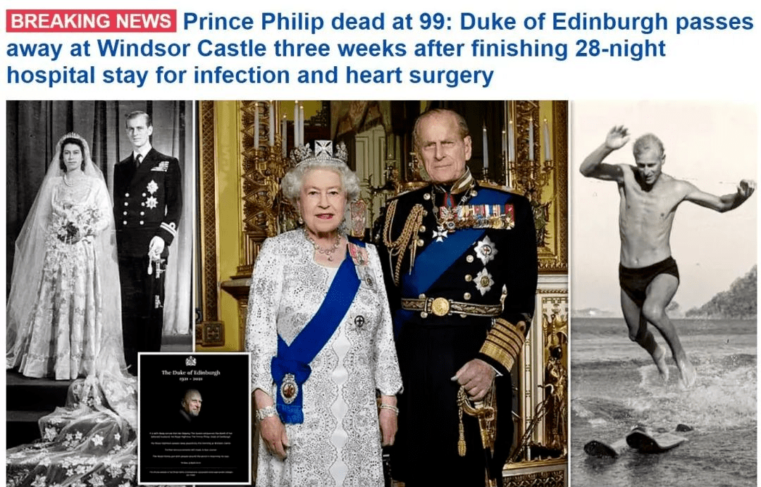 多图英国女王丈夫菲利普亲王去世更是相伴英国女王的半世情缘