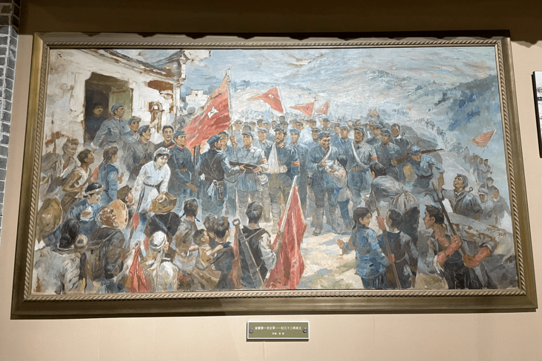 革命热土,28年红旗不倒立夏节革命武装起义和六霍革命武装起义后,红33