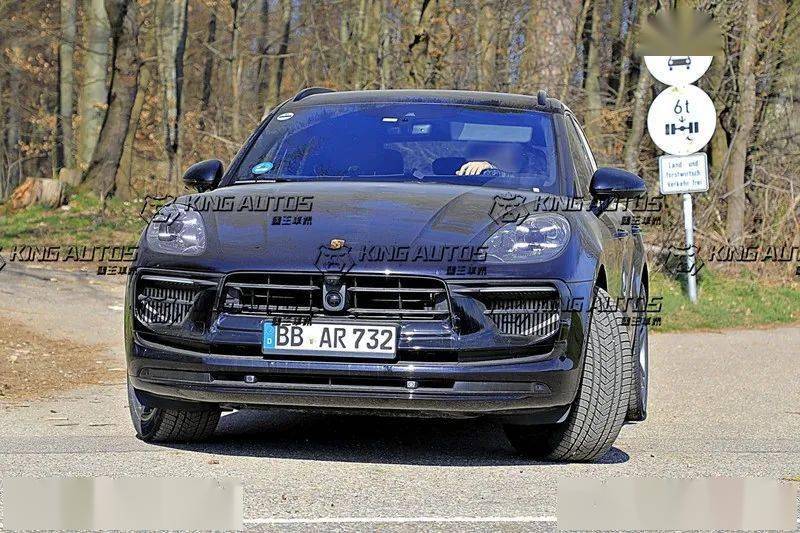 小改款谍照可能是下一代纯电macan现身前的最后小改款porschemacan小