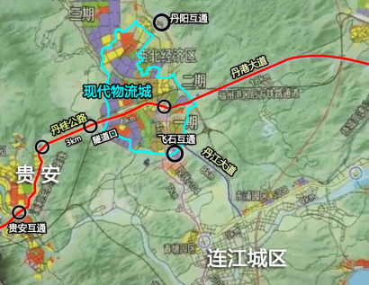 中国侨商联合会考察现代物流城项目_连江
