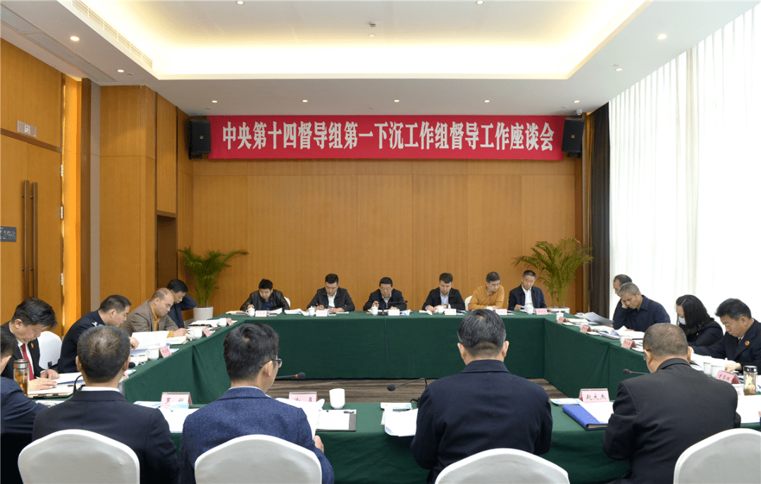 中央第十四督导组第一下沉组在德阳召开政法队伍教育整顿座谈会67