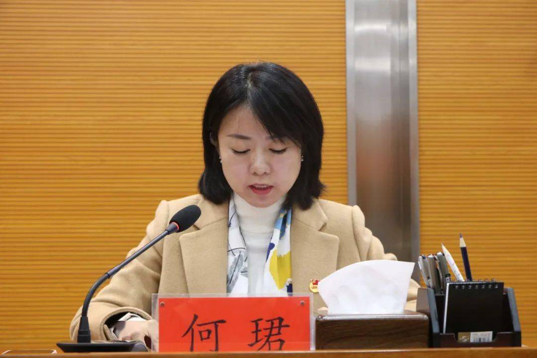 团州委书记何珺代表共青团临夏州第十三届常委会向全会作了工作报告