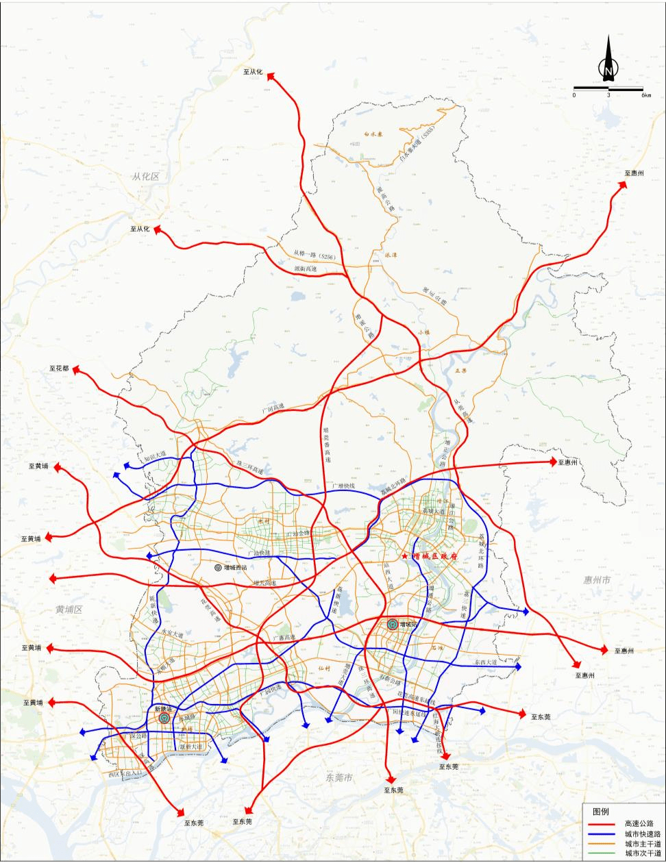 广州东大门超强交通布局半小时内联1小时外通