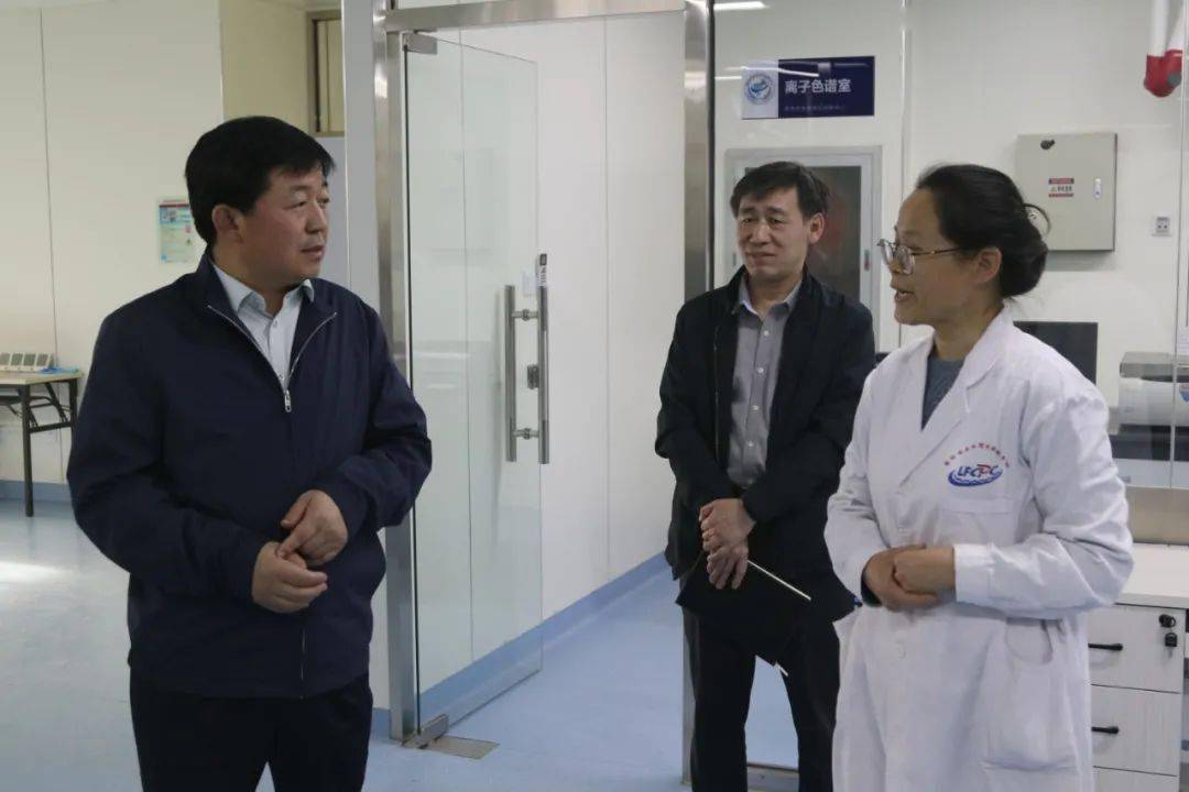 市卫健委党组书记主任李庆辉到廊坊市疾控中心调研指导工作
