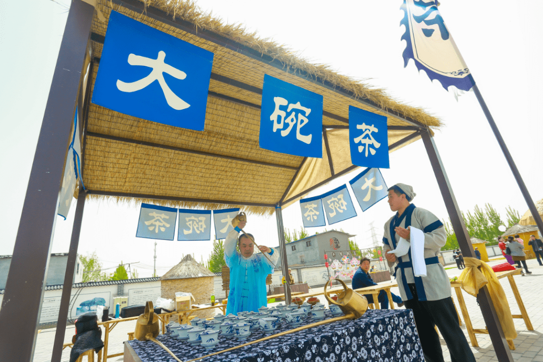 承包整个春天济南平陵花海古风市集开市啦