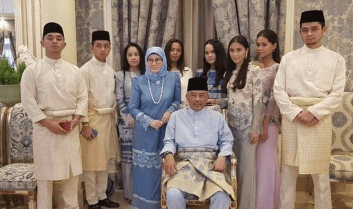 马来西亚国王娶2妻子，生4英俊王子5貌美公主，福气不输不丹辛格_搜狐网