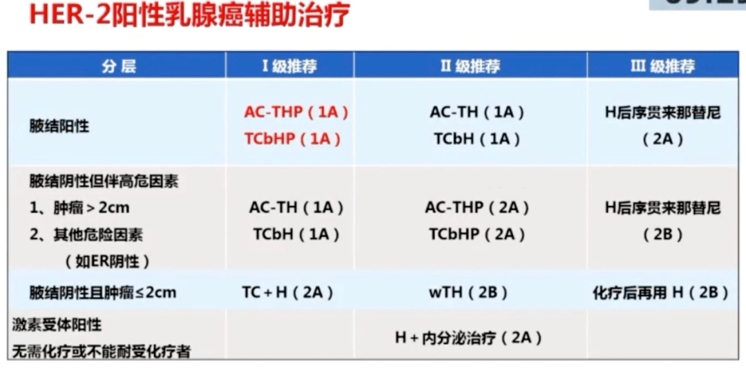 2021版csco乳腺癌指南her2早期乳腺癌新辅助治疗更新要点解读丨2021