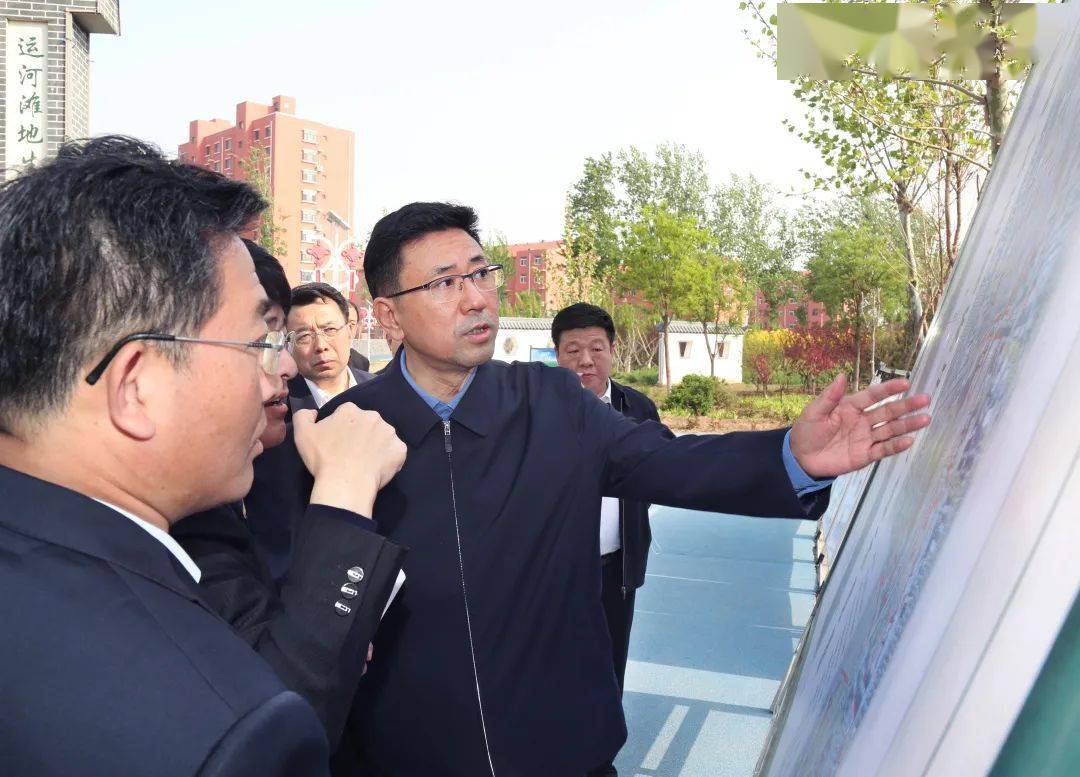 王景武到大运河青县段调研检查