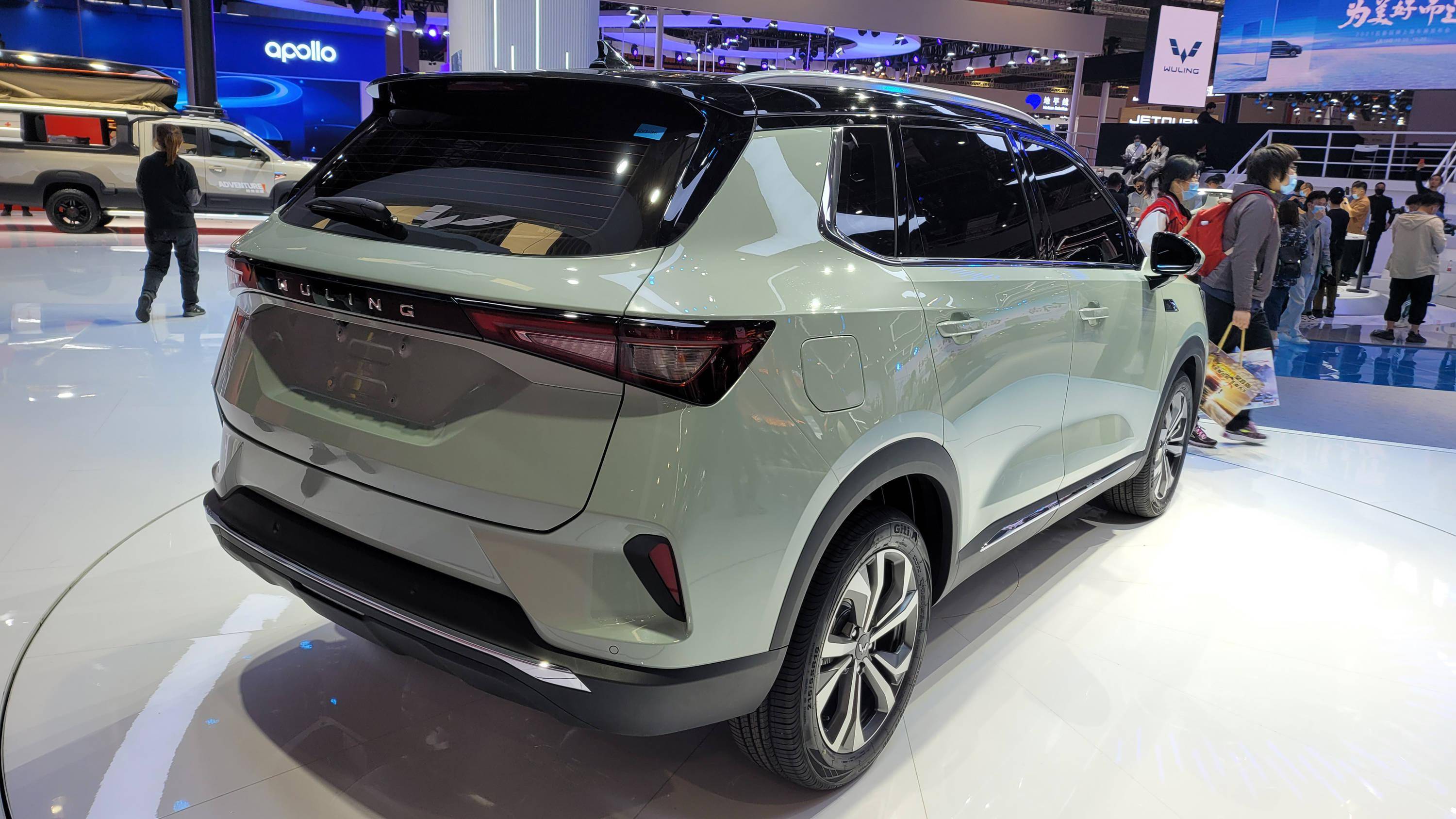 2021上海车展:五菱银标首款suv—星辰亮相