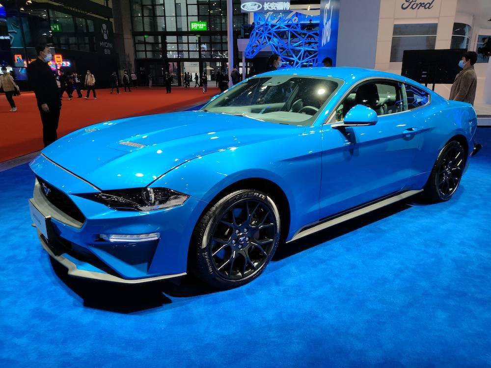2021上海车展巡礼福特国产mustangmache电动版来袭