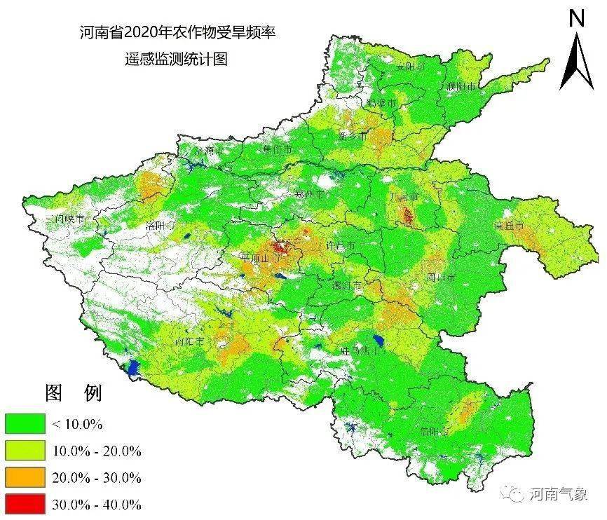 全省林区森林火险气象等级总体不高,期间河南省生态气象和卫星遥感