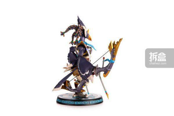 first 4 figures 塞尔达传说 旷野之息 鸟人 力巴尔 雕像