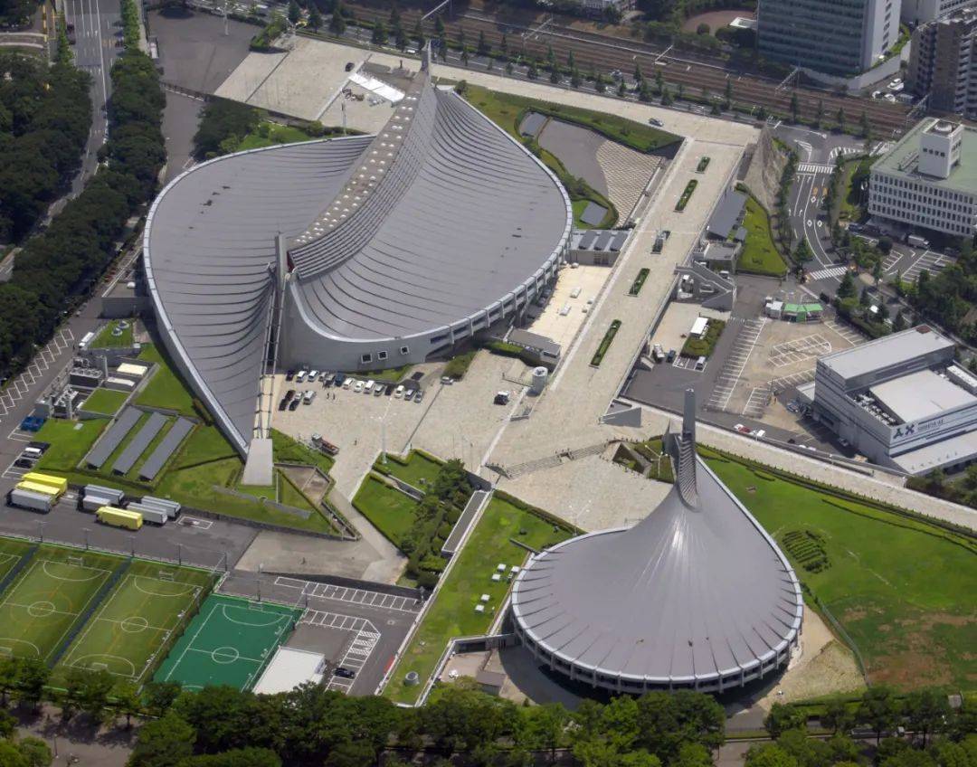 日本代代木体育馆结构图片