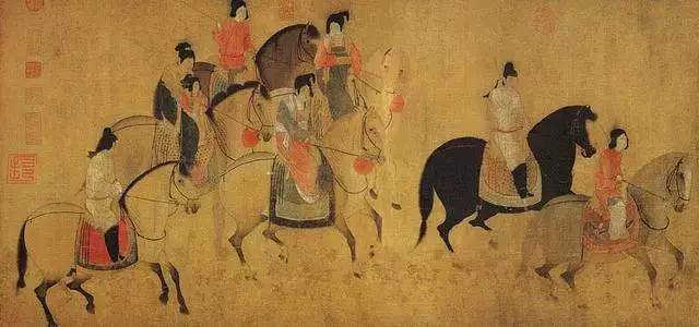 十五幅经典人物作品看：中国古代人物画的艺术表现特征_绢本