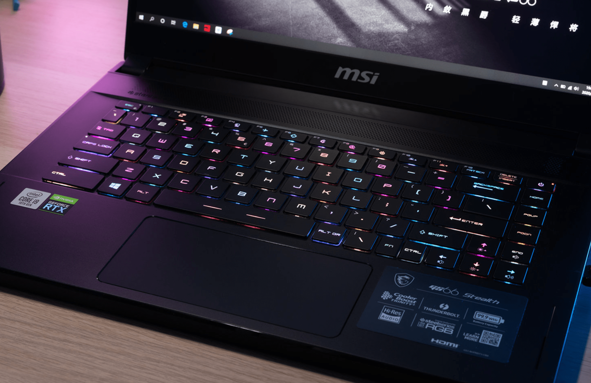 越低调越强大 微星绝影2 gs66游戏本无脑选