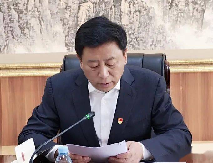 【时政新闻】永吉县委书记尚忠诚主持召开生态安全工作暨生态环境保护