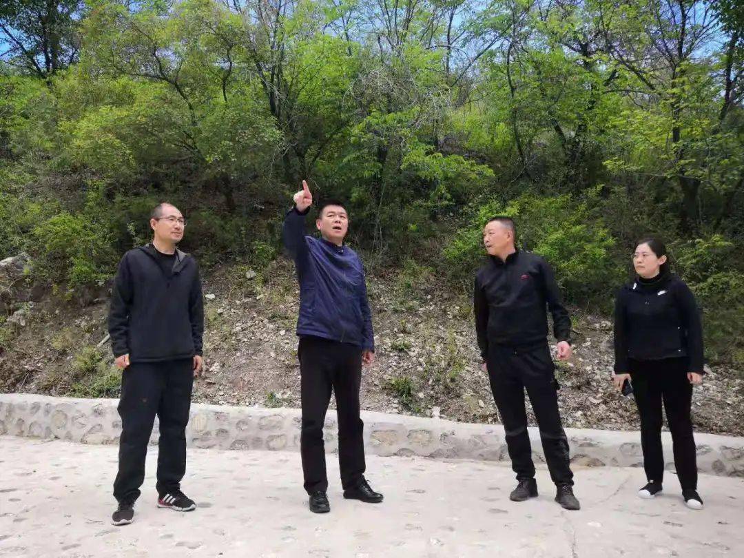 顺义区园林绿化局局长刘晨光"四不两直"到北大沟林场,龙湾屯镇检查