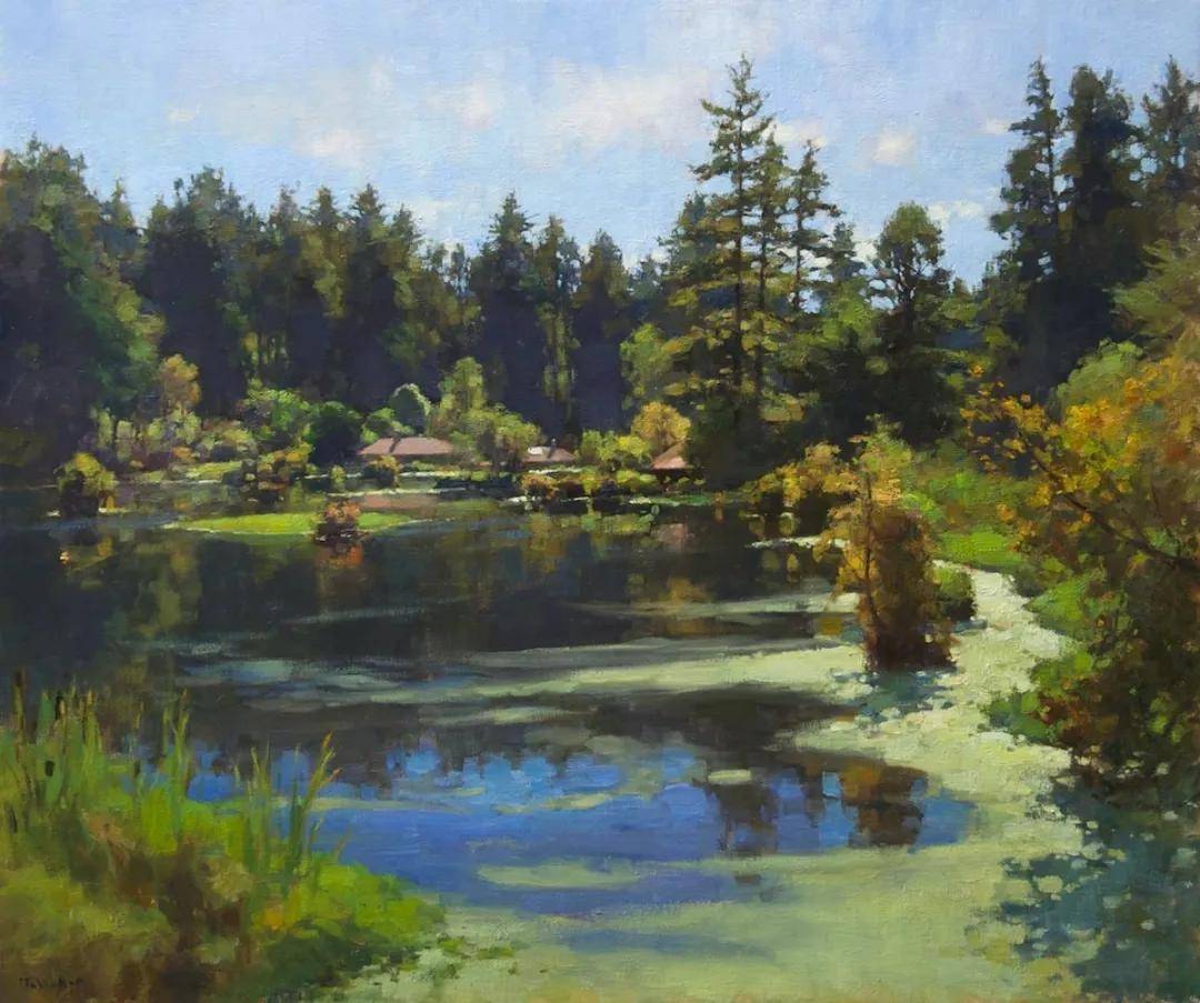 美国画家jimmcvicker吉姆麦克维克风景油画作品欣赏
