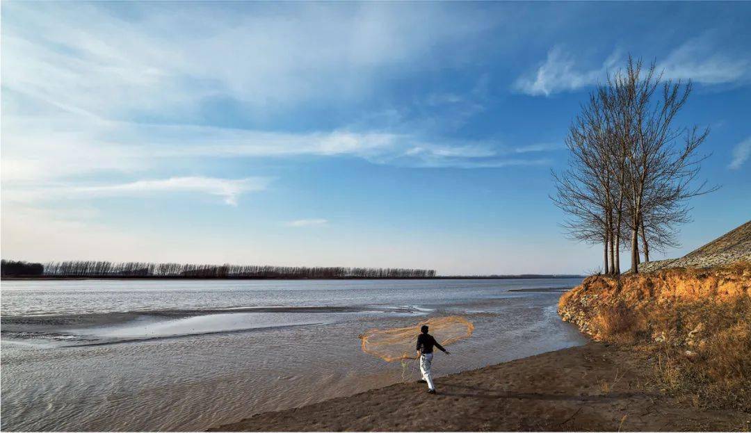 菏泽黄河滩风景区图片
