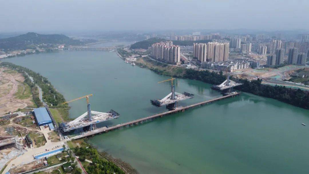 南部嘉陵江三桥预计明年6月通车