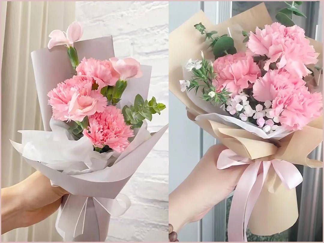 母亲节收到儿子女朋友送的鲜花的感谢语 母亲节快乐鲜花图片