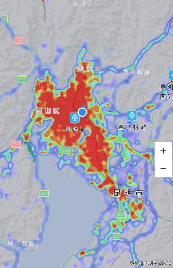 通过游云南app显示的昆明景点热度,斗南也是昆明最热的区域