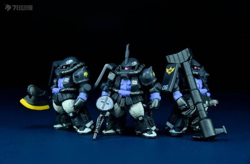 78民间测评fwcore黑色三连星高机动扎古ii大魔套装