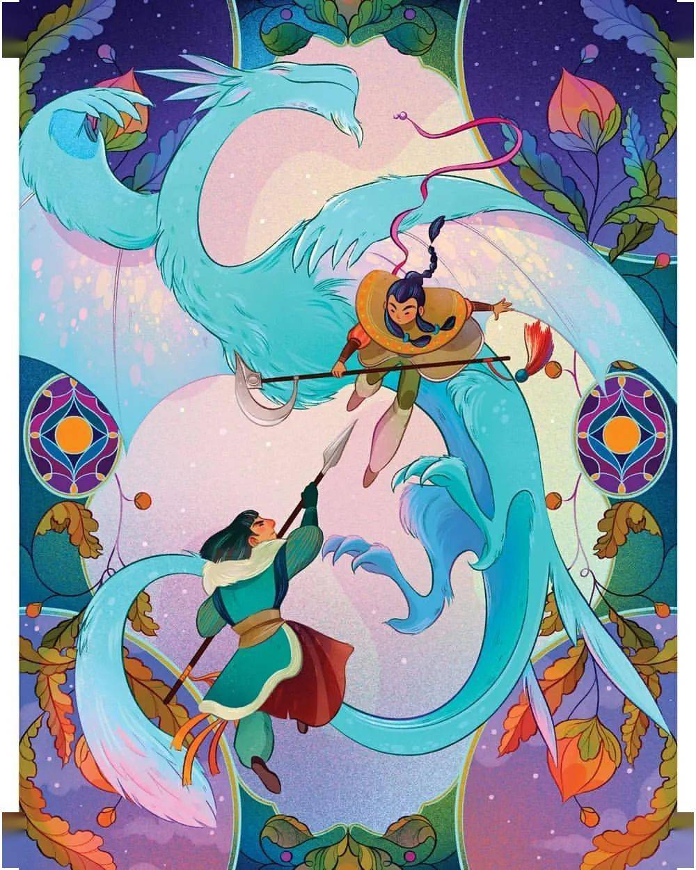 荞头插画&分享——第266期(哥伦比亚插画师,漫画