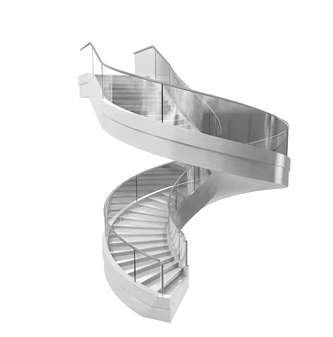 什么是钢结构旋转楼梯?