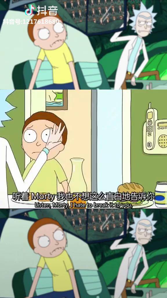 瑞克和莫蒂的一段对爱情的看法