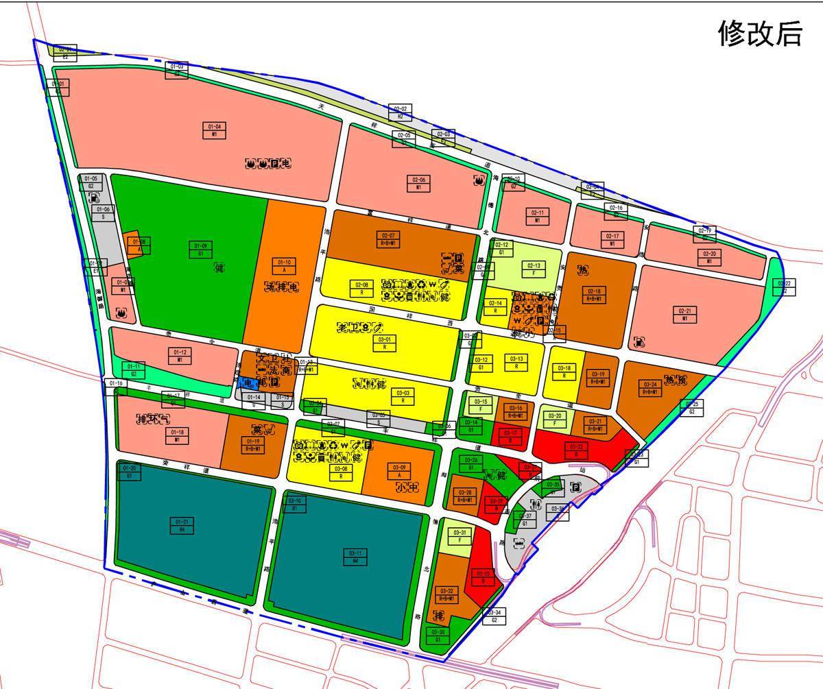 天津市滨海新区控规图图片