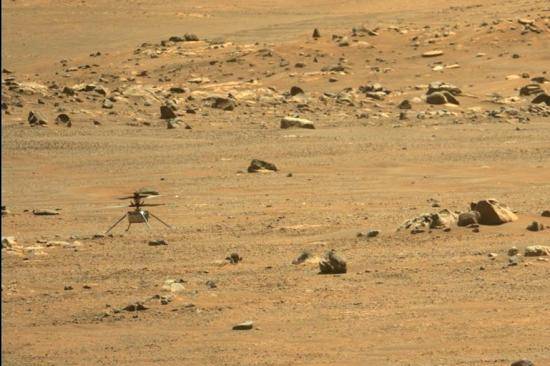 莱特|飞出新高度 火星直升机“机智号”完成第五次飞行