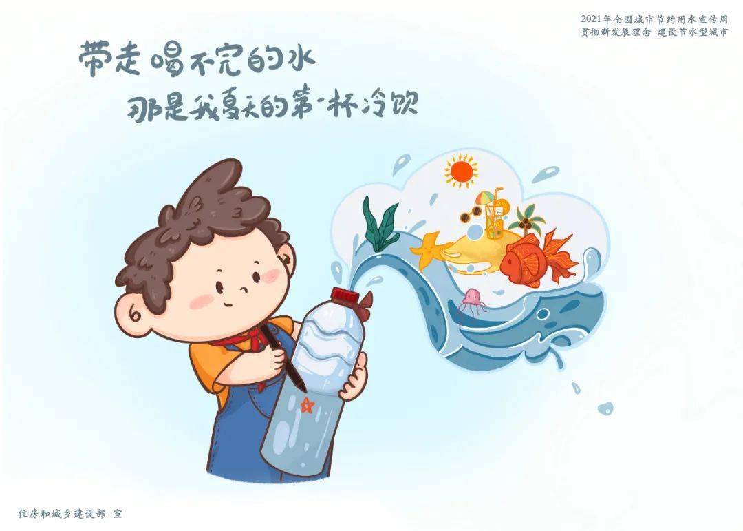 节约用水宣传周所有人生命之源需要这样守护