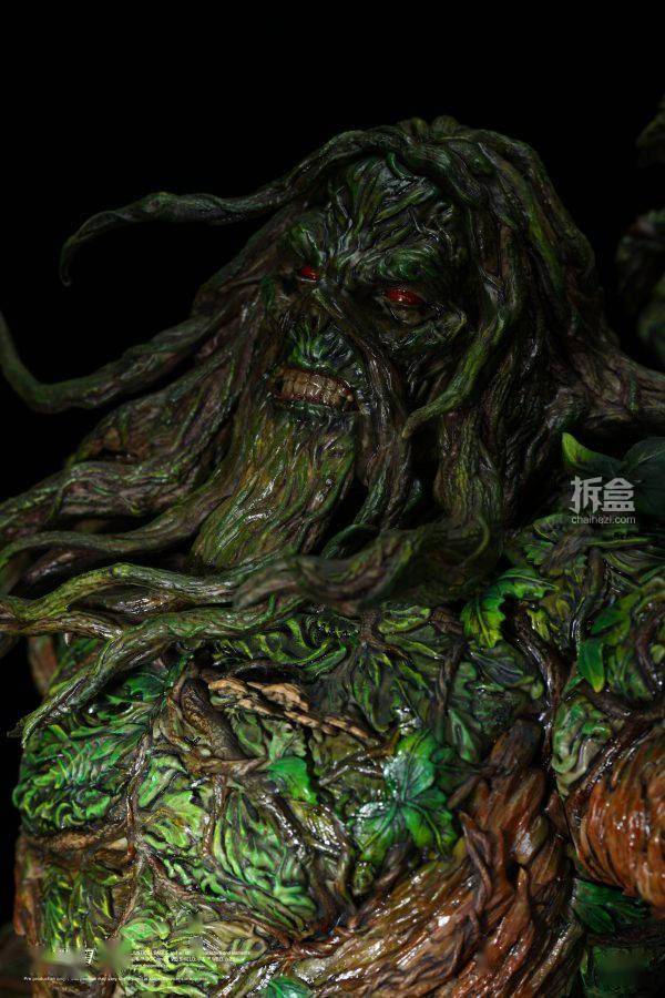 xmstudios14dc系列swampthing沼泽怪物雕像