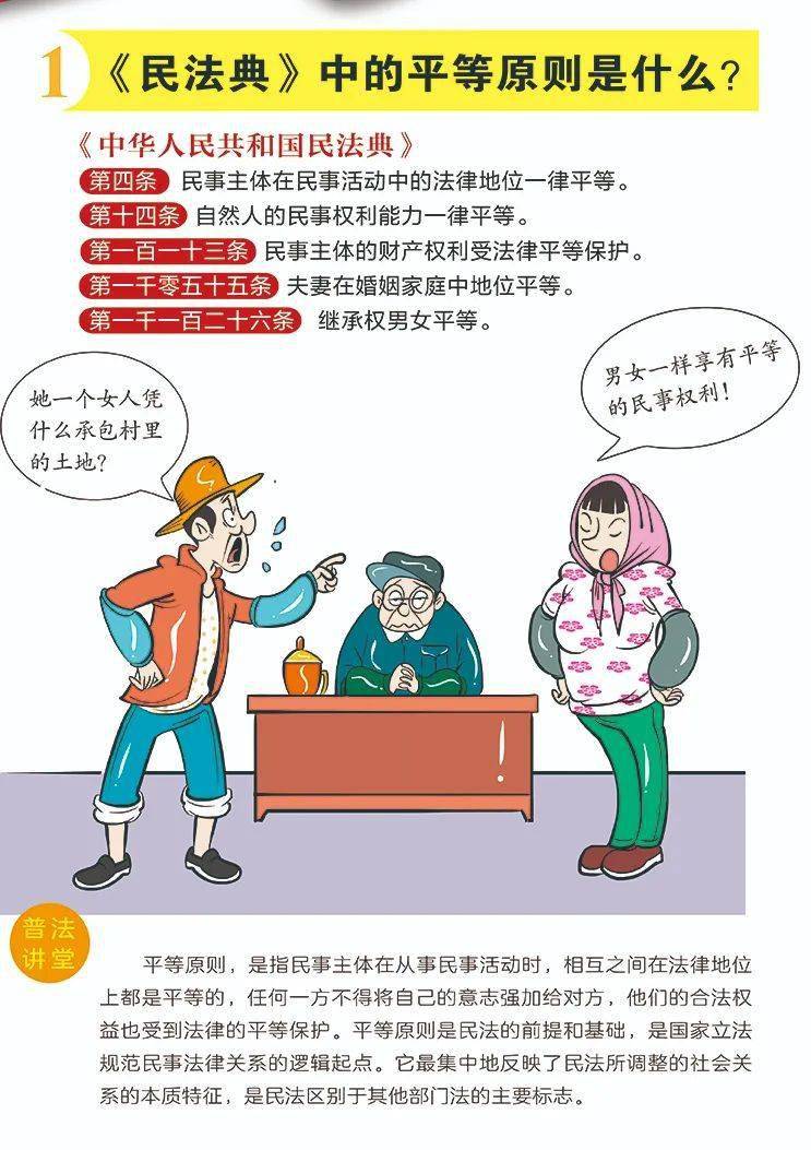 【微普法】民法典与生活同行(一)