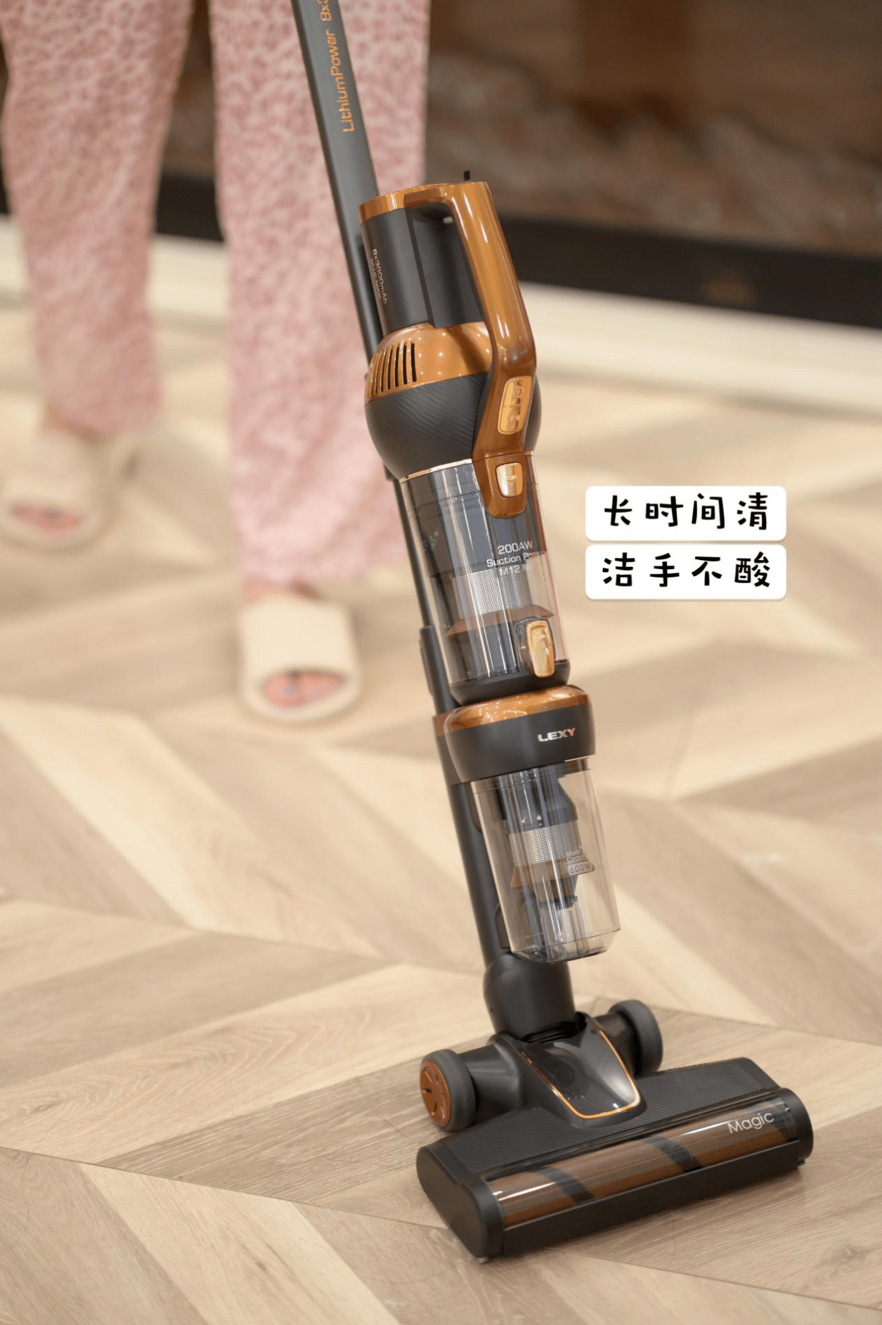 打扫卫生也要讲究仪式感莱克立式吸尘器满足你