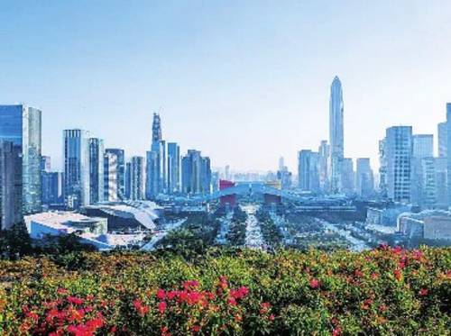 深圳经济特区经济总量位居亚洲城市