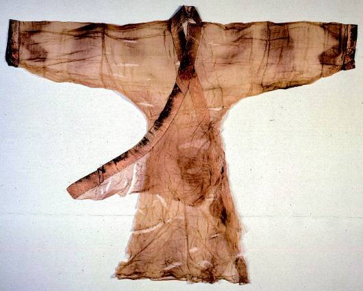 薄如蝉翼轻若烟素纱单衣告诉你中国古代丝织业有多牛