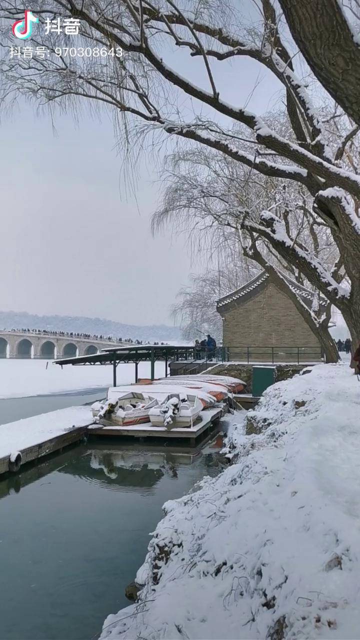 颐和园拍雪景最佳位置图片