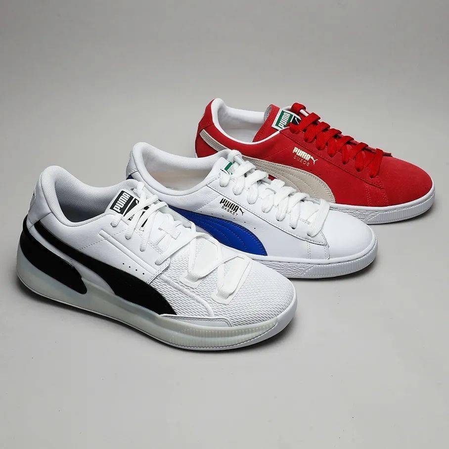 快传开箱pumaclydehardwood经典篮球鞋