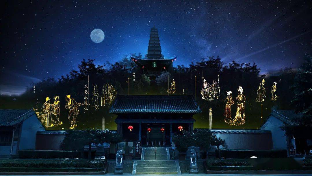 梦回普救寺01大型沉浸式主题商业街区《中都唐街》还有集吃喝玩乐为