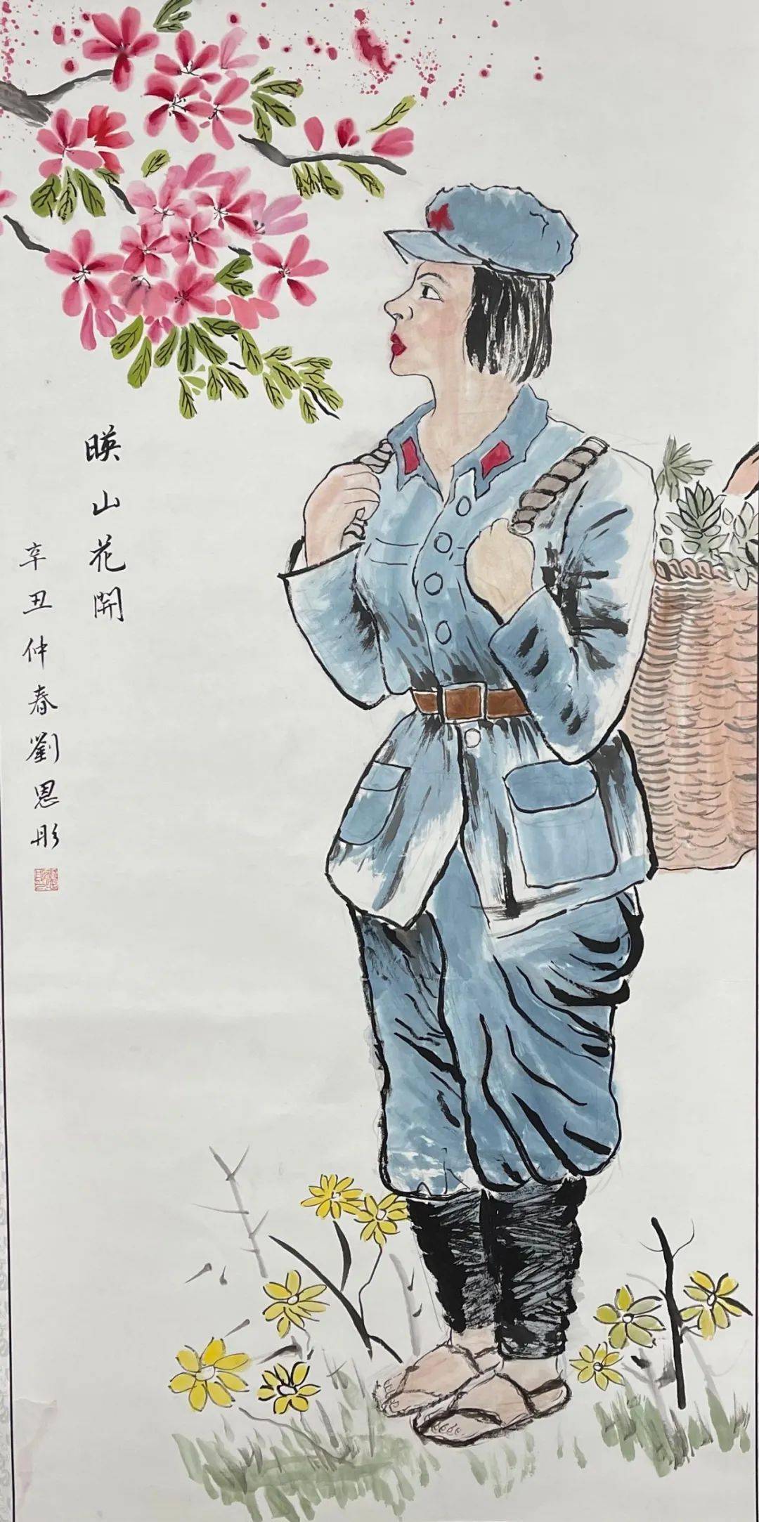 描绘中国梦传递爱国情教育筑梦礼赞百年活动迎来第六批绘画作品展示