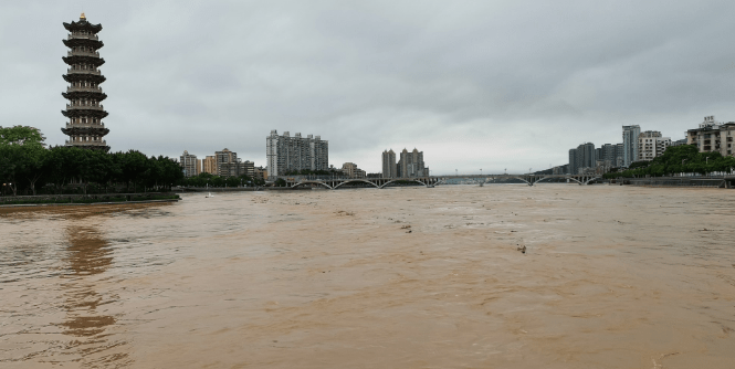 北江韶关城区段水位上升