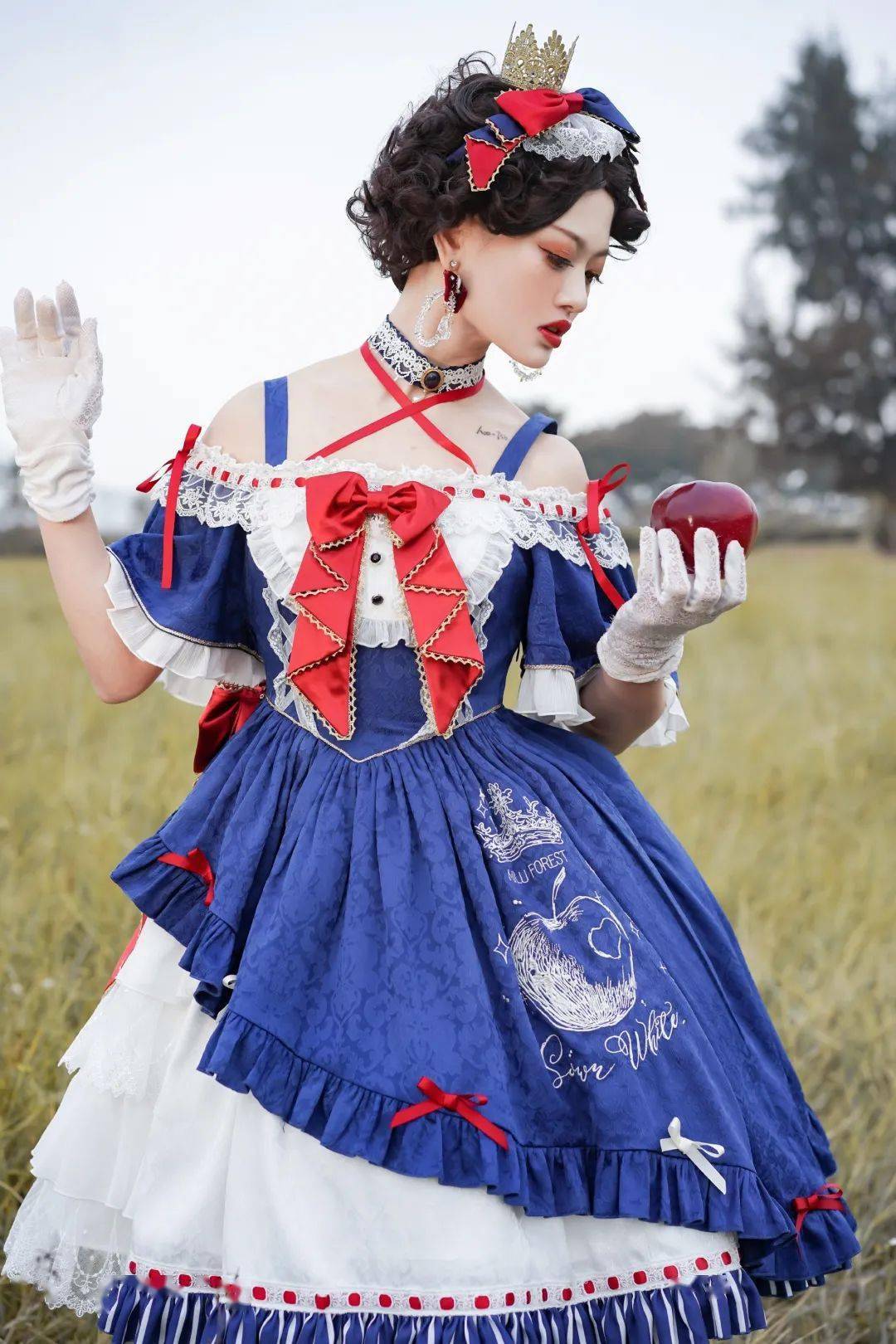 苹果柄lolita盘点清爽可爱超级适合夏天