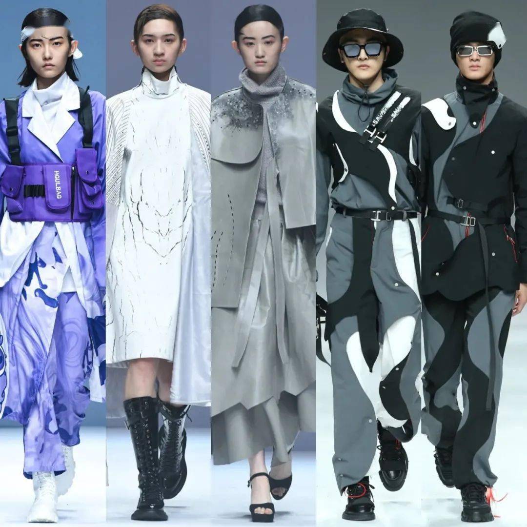 2021大学生时装周服装设计毕业作品发布-Day5（北京服装学院武汉纺织大学江汉