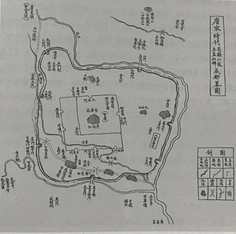 历史文化两江环抱老成都府河和南河