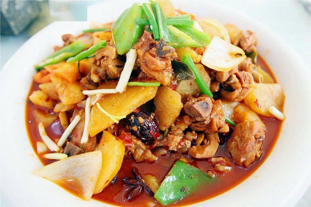 吹着小风别光膀子炭火大铜锅那么一支大盘羊肉那么一上!