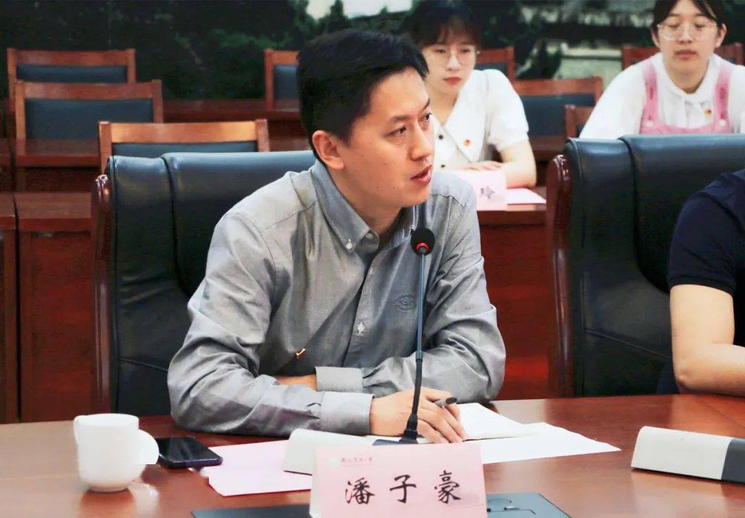 团省委副书记熊俊一行来我校调研交流挑战杯竞赛国赛筹备工作